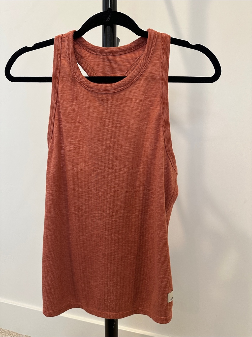 Vuori Rust Orange Racerback Tank